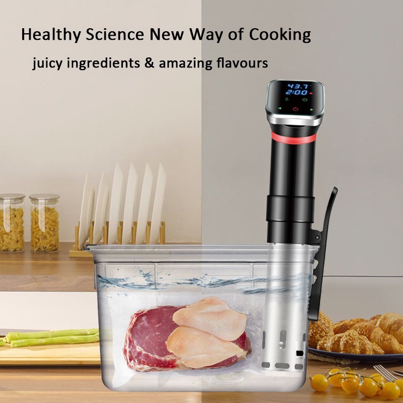 Digital Sous Vide Precision Cooker - デジタル真空調理器 低温スロークッカー 真空ステーキ解凍器 精密温度制御 キッチン用浸漬式サーキュレーター