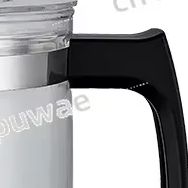 Electric Milk Frother Handheld - 家庭用小型ミルク泡立て器、取り外し可能なハンドヘルド電動ミルク泡立て器、コーヒー、ラテ、カプチーノ用の温冷混合ヒーター