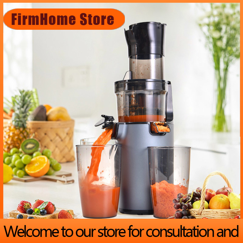 Electric Slow Juicer Cold Press - ファームホームストア イスローオレンジ柑橘類ジューサーマシン 業務用電動コールドプレス抽出機 スロージューサー