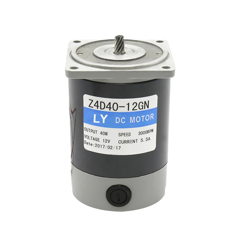 Home Appliances - コンパクト平行軸PMDCブラシギアモーター 24V DC 80mm 40W 3200