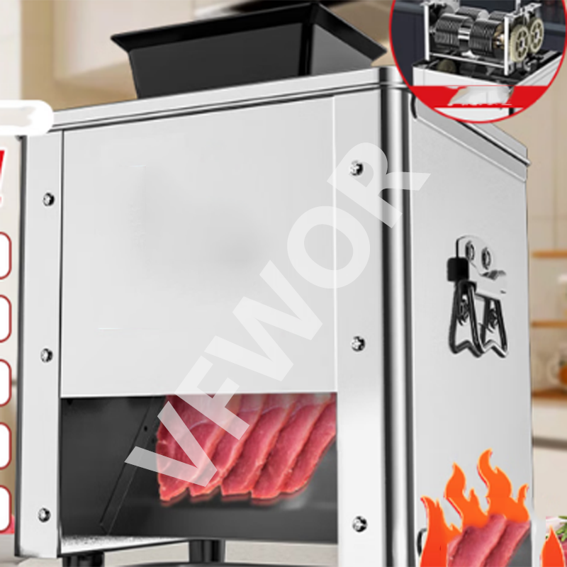 Automatic Meat Slicer Home - 新型小型業務用家庭用自動携帯式生鮮肉果物野菜スライサー