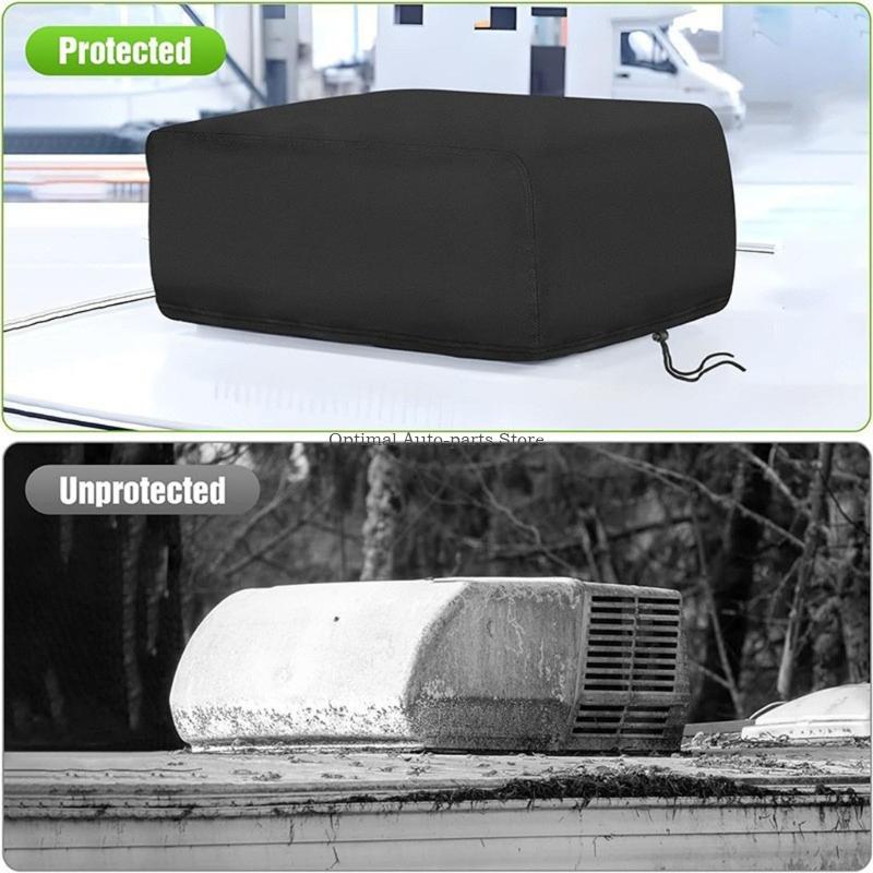 Air Conditioners - 精度調整されたACカバー防水クイックドローストリング調整車用