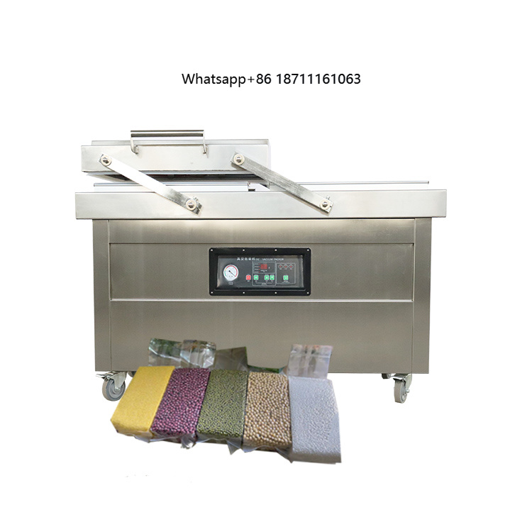 Food Vacuum Sealer Machine - 半自動食品豆腐二重真空ガス充填シーラー包装機