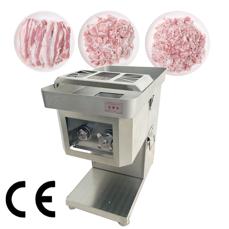Automatic Meat Slicer Home - 電気家庭用&商業用肉スライサー ステンレス鋼スライサー ワイヤーカッター 自動肉挽き機 スライス肉ダイシングマシン
