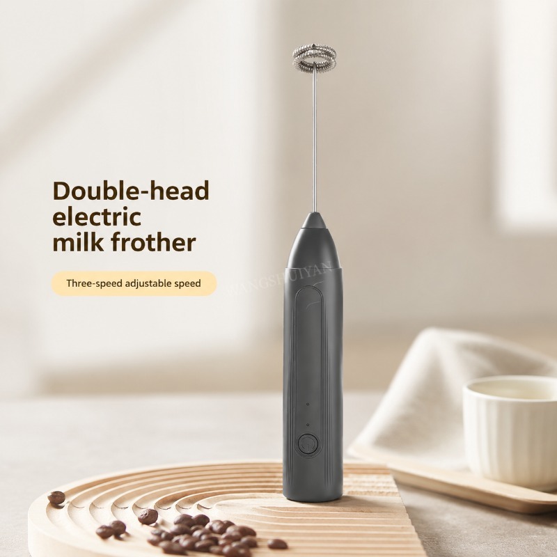 Portable Blender Usb Rechargeable - ミニミルク泡立て器 USB 充電式 3 スピードフォームメーカーコーヒー泡立て器ミキサー電動ハンドルブレンダーエッグビーター