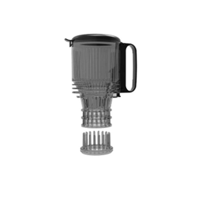 Electric Slow Juicer Cold Press - ビッグマウス128mm幅300W大口径電動柑橘ジューサー抽出器家庭用コールドプレススロージューサープラスチックブレード