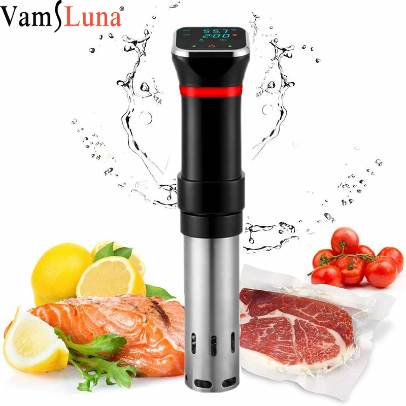 Digital Sous Vide Precision Cooker - ポータブル 1100 ワットの真空食品スーvide機精密炊飯器調理器頑丈な浸漬サーキュレータ液晶デジタルタイマー
