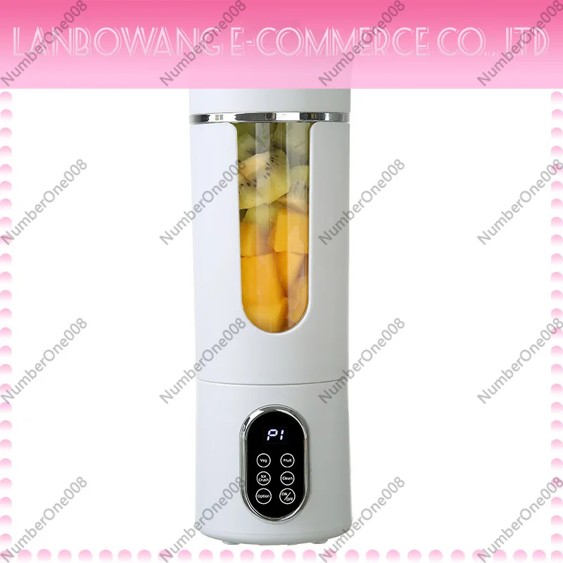 Portable Blender Usb Rechargeable - ポータブルジューサーカップ USB充電式、パーソナルブレンダー 小型砕氷機 家庭用キッチン向け、ミニトラベルスムージーカップ
