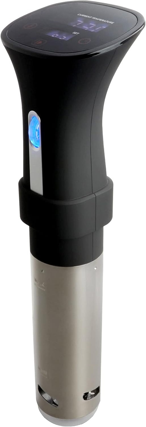 Digital Sous Vide Precision Cooker - 浸漬式精密真空調理器、大型デジタルタッチスクリーンディスプレイ搭載で簡単操作
