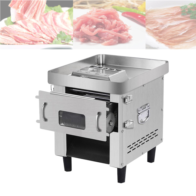 家庭用商業肉カッター機高速スライサーダイシング肉グラインダー - Automatic Meat Slicer Home のレビューと価格