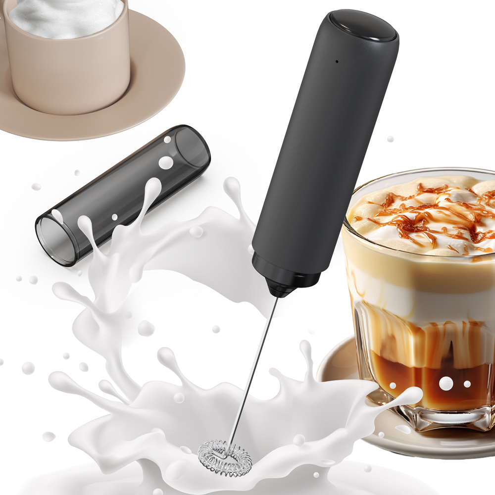 キッチン強力なスターラーミルク泡立て器ハンドヘルドフォームメ - Electric Milk Frother Handheld のレビューと価格