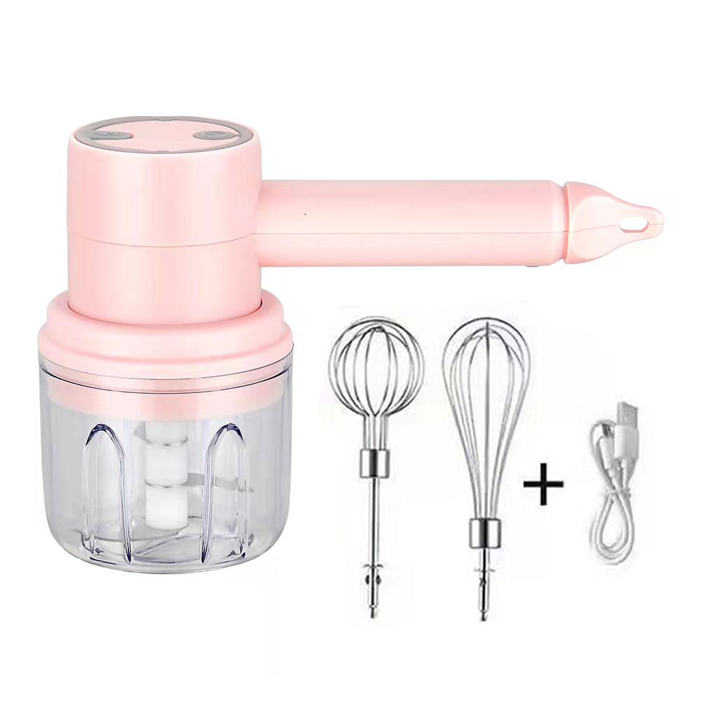 電気ワイヤレス食品ミキサー,USBポート,ハンドヘルド,3速 - Immersion Hand Blender Set のレビューと価格