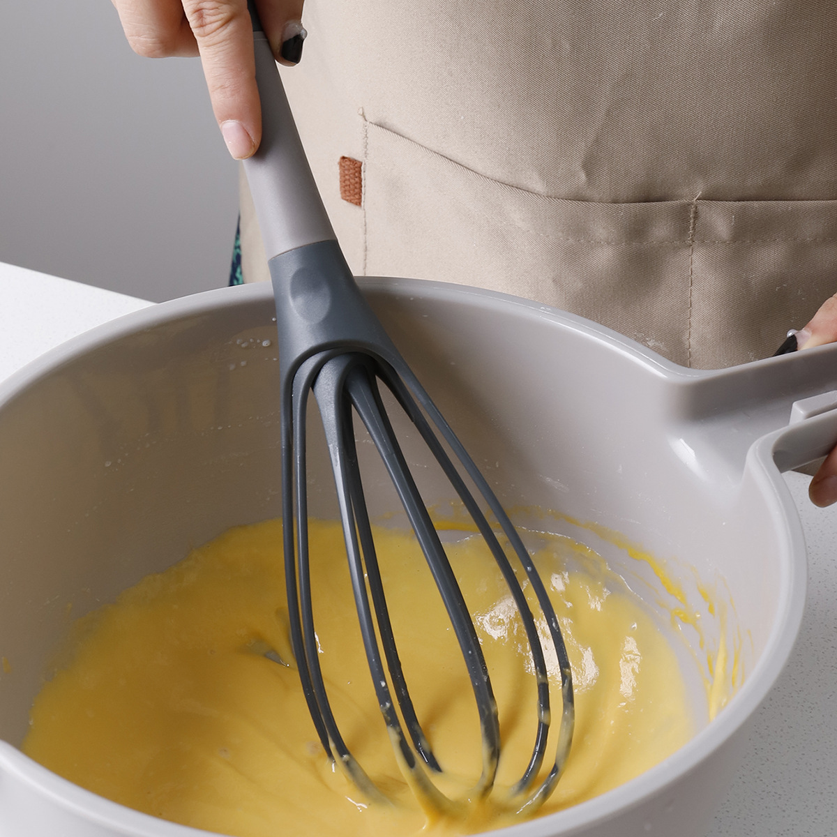 1 個卵ビーター回転卵ミキサーベーキングクッキングエッグツー - Immersion Hand Blender Set のレビューと価格