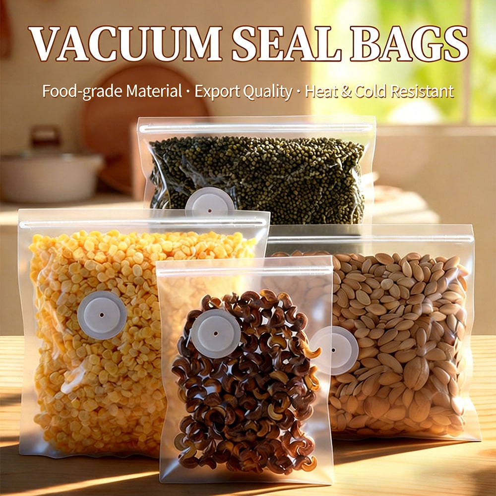 30 個の再利用可能な真空バッグ + 1 つのコンパクト真空 - Food Vacuum Sealer Machine のレビューと価格