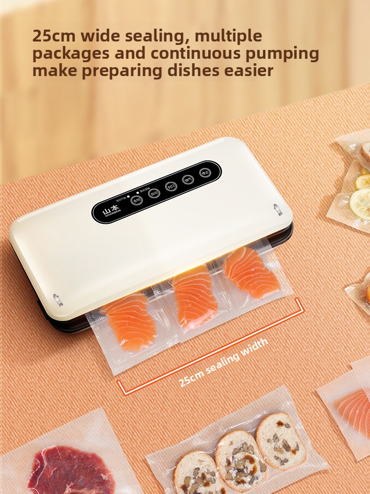 ミニ真空シーラーマシン自動家庭用食品シーリングマシン、スナッ - Food Vacuum Sealer Machine のレビューと価格