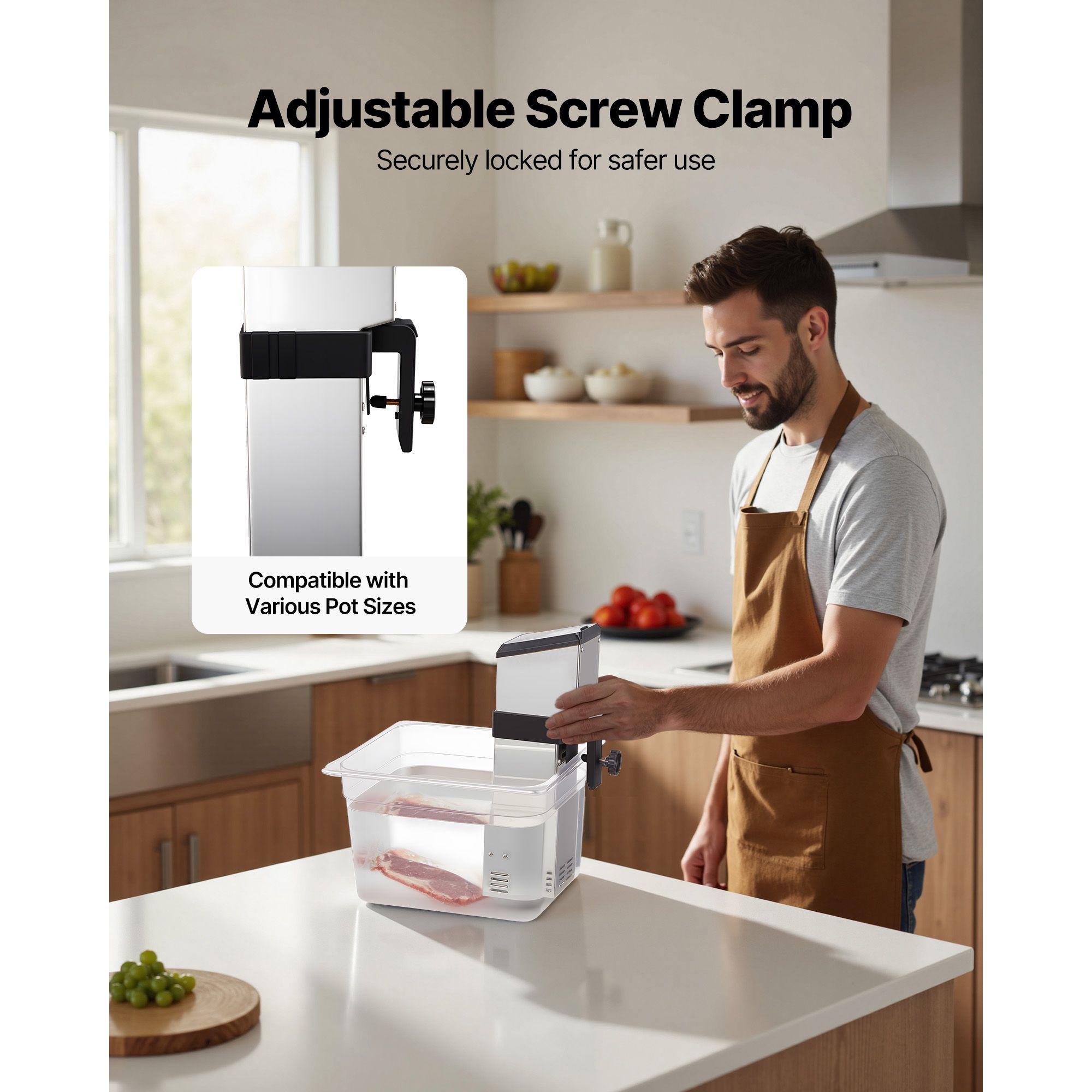 1500W サブヴィード精密調理器 LED デジタルディスプ - Digital Sous Vide Precision Cooker のレビューと価格