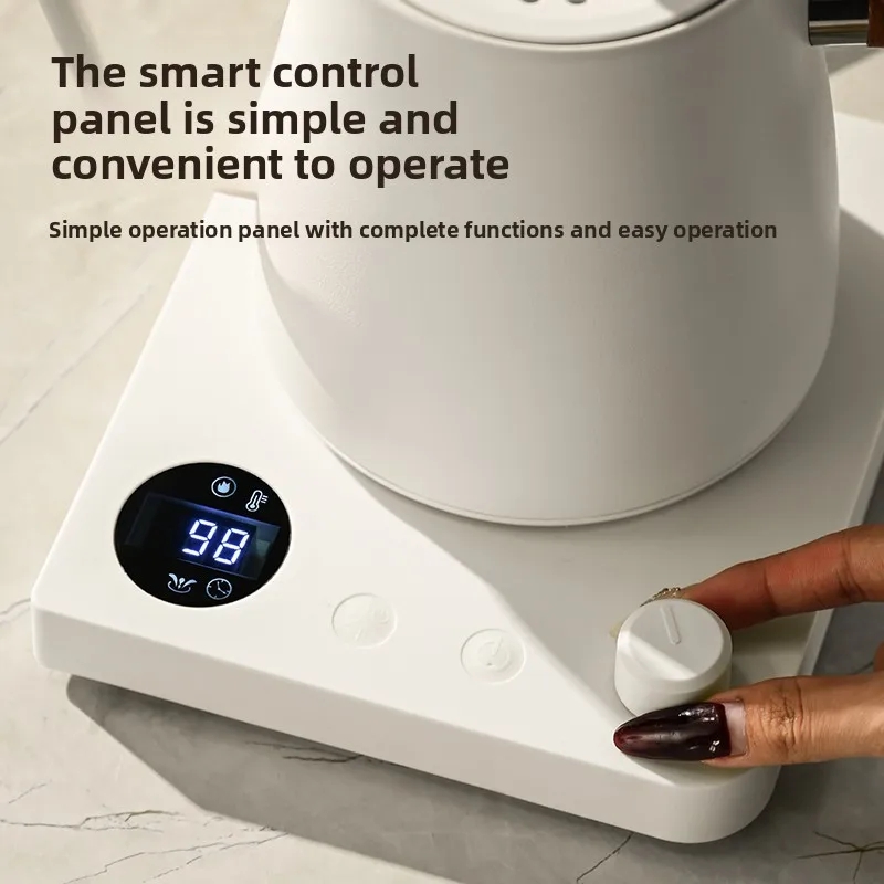 1000ml グースネック電気ケトル ステンレス製 温度調節 - Electric Kettle Temperature Control のレビューと価格