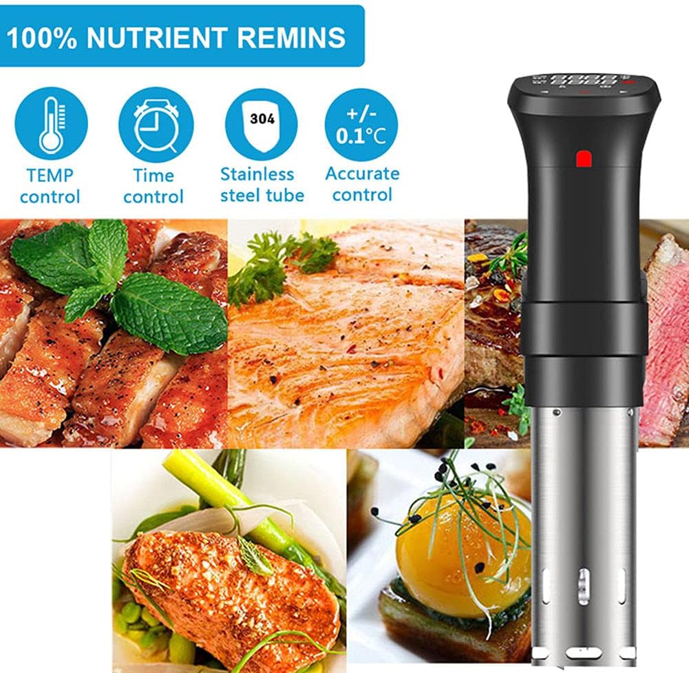 真空調理機 肉用精密調理器 超静音浸漬サーキュレーター LC - Digital Sous Vide Precision Cooker のレビューと価格