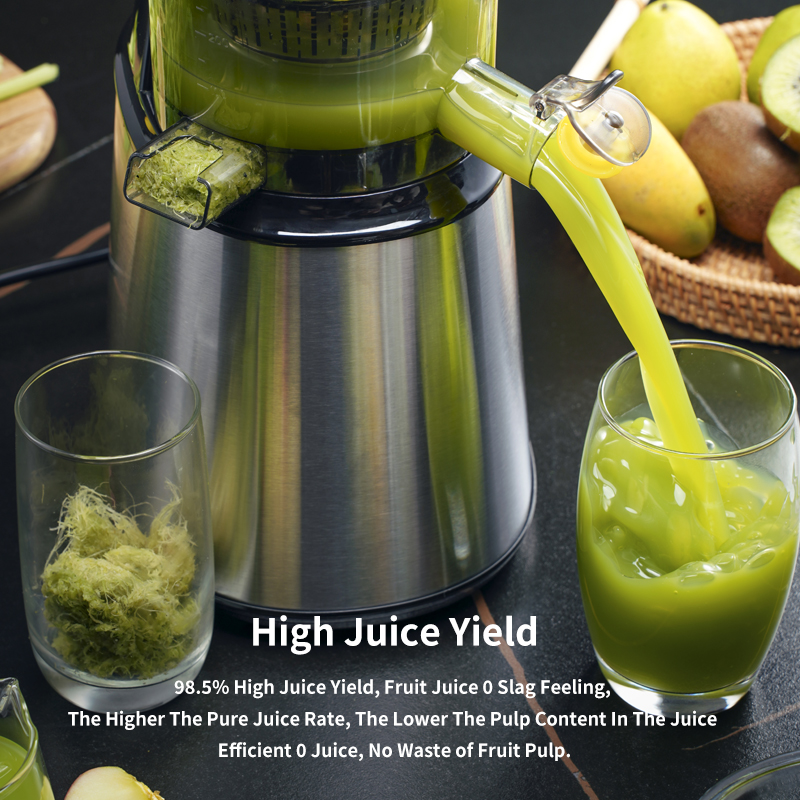 野菜果物オレンジ抽出器業務用多機能ジュースマシン大口径コール - Electric Slow Juicer Cold Press のレビューと価格