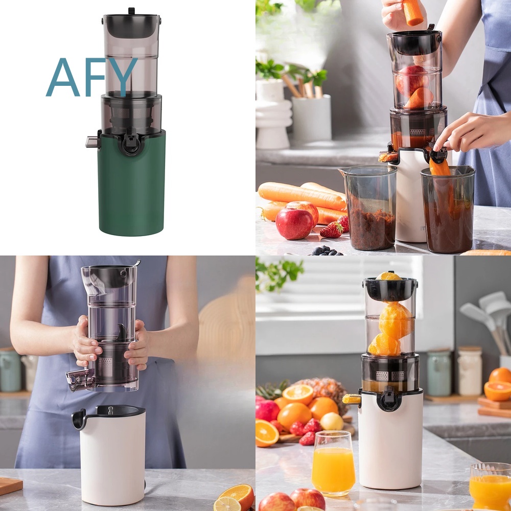 家庭用220V電動スロージューサー、自動コールドプレスジュー - Electric Slow Juicer Cold Press のレビューと価格