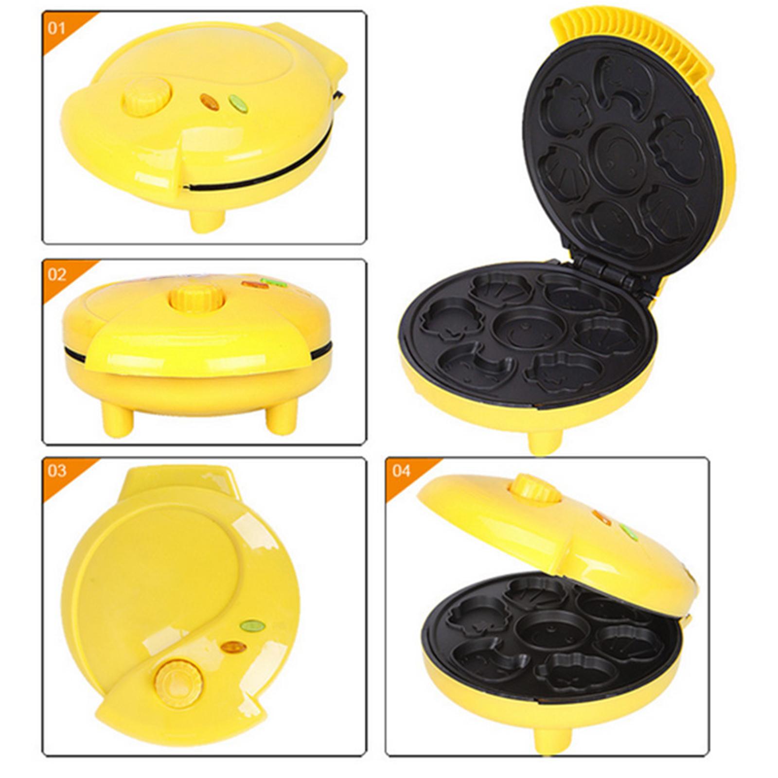 ミニワッフルメーカー ノンスティック自動パンケーキ調理機 多 - Mini Waffle Maker Machine のレビューと価格