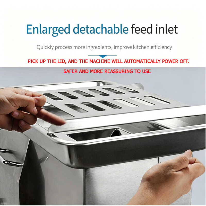 110V/220V 電気肉スライサーカッター商業家庭用ステン - Automatic Meat Slicer Home のレビューと価格