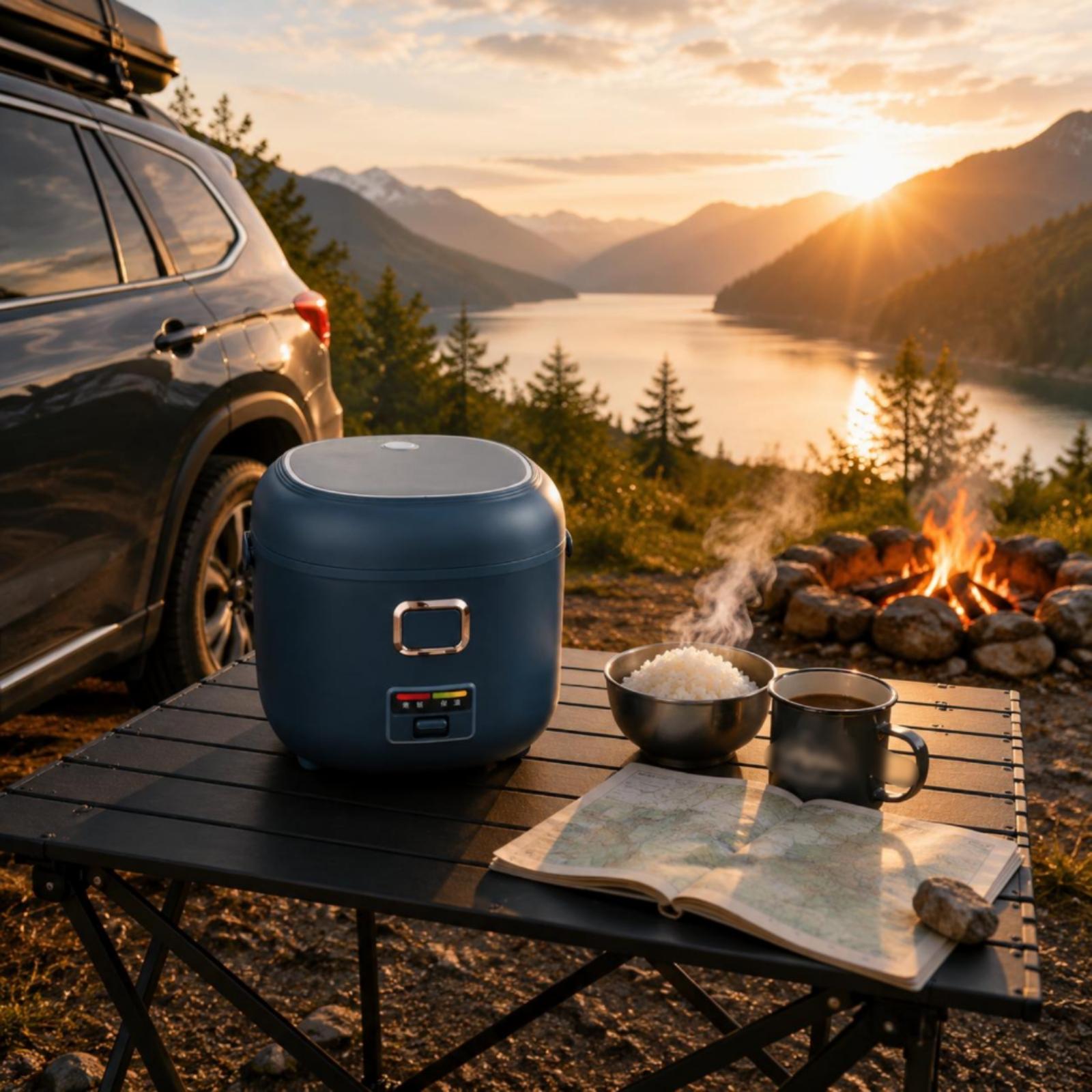 ポータブル炊飯器 ロードトリップ対応炊飯器 コンパクト小型家 - Small Appliances のレビューと価格