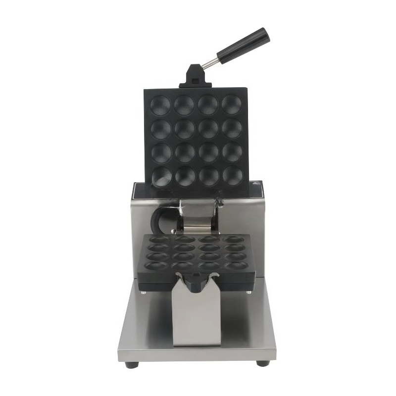 ノンスティックポッフェルチェマシン 16穴 業務用 ダッチミ - Mini Waffle Maker Machine のレビューと価格