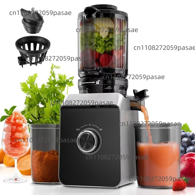 最大出力680W広口低速ジューサー、果物丸ごと投入可能なジュ - Electric Slow Juicer Cold Press のレビューと価格