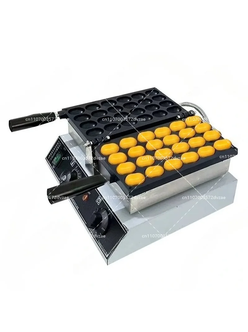 ミニオーバルエッグワッフルメーカー、ノンスティックコーティン - Mini Waffle Maker Machine のレビューと価格