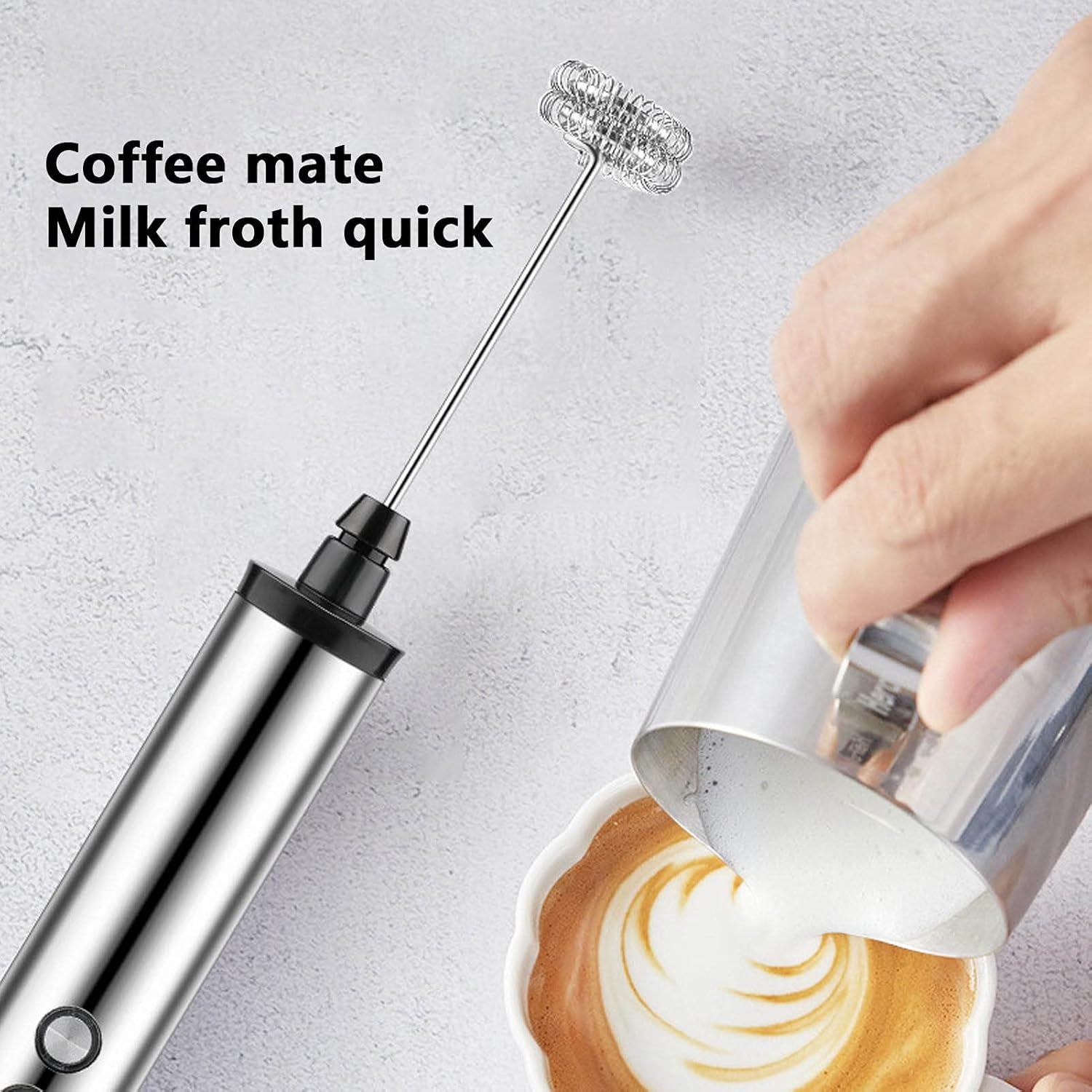 マグパイ3in1ハンドヘルド電動ミルク泡立て器ドリンクミキサ - Kitchen Appliances のレビューと価格