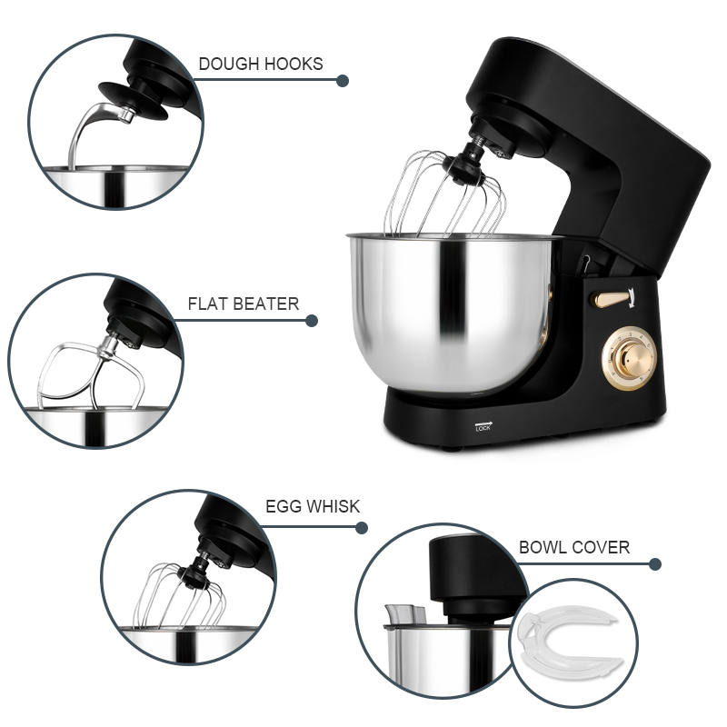 家庭用スタンドミキサー 高出力1800W 8L ケーキ・パン - Kitchen Appliances のレビューと価格