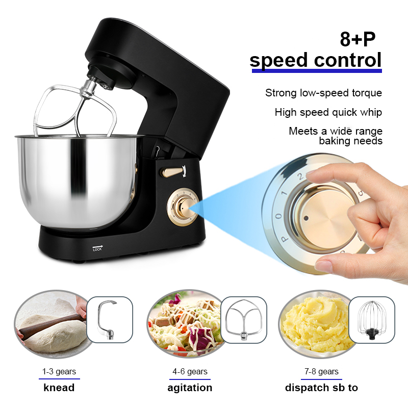 家庭用スタンドミキサー 高出力1800W 8L ケーキ・パン - Kitchen Appliances のレビューと価格
