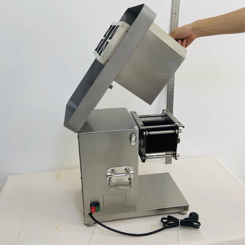 電気家庭用&商業用肉スライサー ステンレス鋼スライサー ワイ - Automatic Meat Slicer Home のレビューと価格