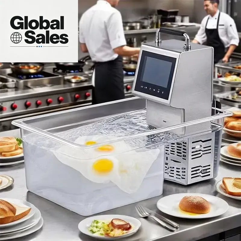 ステンレス製デジタルLEDディスプレイ付き真空調理器、精密低 - Digital Sous Vide Precision Cooker のレビューと価格