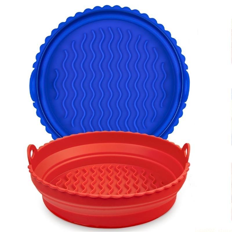 D0AB 2 パックエアフライヤーシリコンライナーポットバス - Air Fryer Silicone Pot Liner のレビューと価格