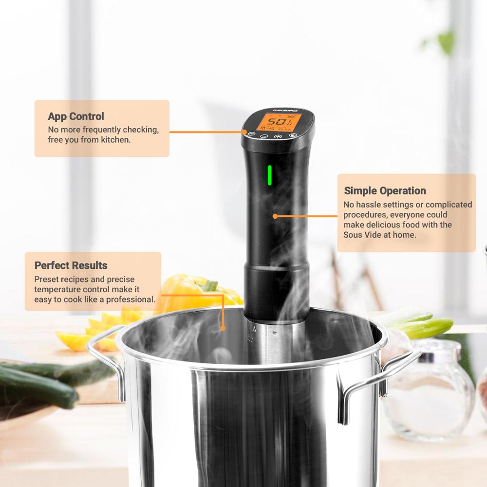 INKBIRD ISV-200W Wi-Fi 料理真空調理器 - Digital Sous Vide Precision Cooker のレビューと価格