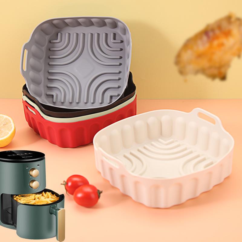 シリコンオーブンポットライナー エアフライヤー用 ノンスティ - Air Fryer Silicone Pot Liner のレビューと価格