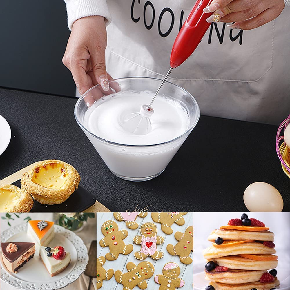 ABRE-電動ミルク泡立て器、コーヒー泡立て器、ハンドヘルド - Electric Milk Frother Handheld のレビューと価格
