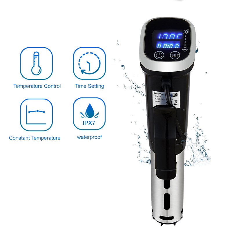 防水真空調理器精密調理器浸漬サーキュレーター真空調理器 LE - Digital Sous Vide Precision Cooker のレビューと価格