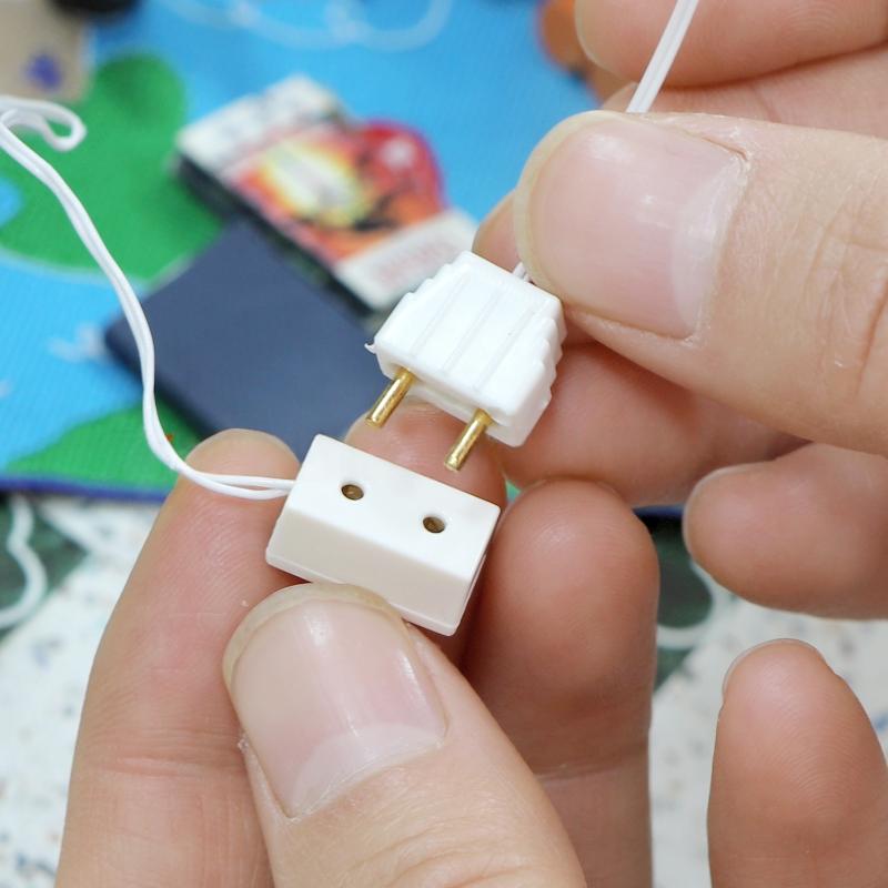 1 個 1/12 ドールハウス装飾ランプ変圧器ソケット接続ラ - Home Appliances のレビューと価格