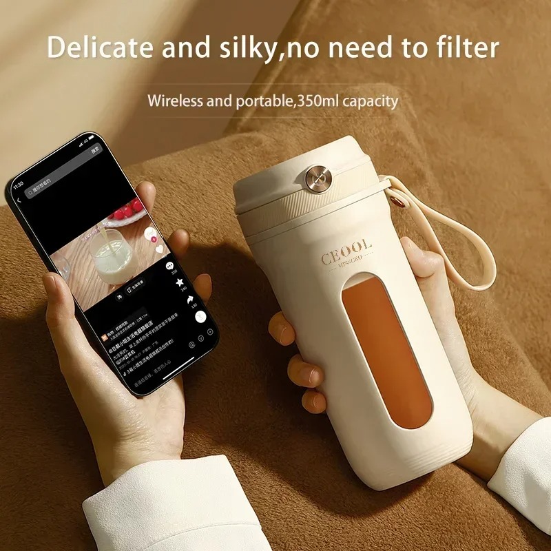 ポータブルUSB充電式電動ジューサーブレンダー多機能ワイヤレ - Portable Blender Usb Rechargeable のレビューと価格