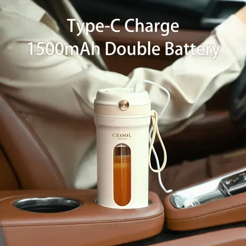 ポータブルUSB充電式電動ジューサーブレンダー多機能ワイヤレ - Portable Blender Usb Rechargeable のレビューと価格