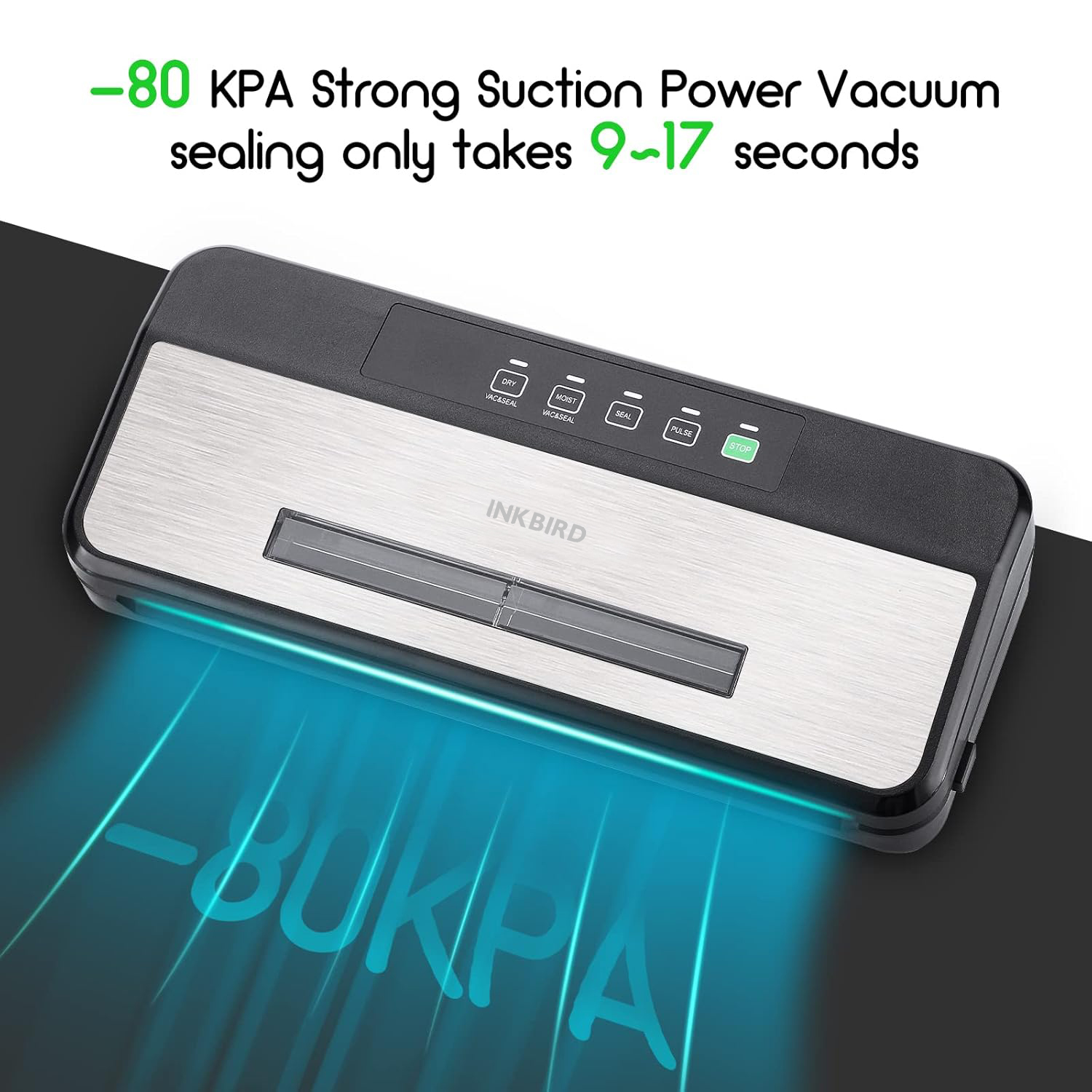 スターターキット付き真空シーラーINKBIRD-3rd,高吸 - Food Vacuum Sealer Machine のレビューと価格