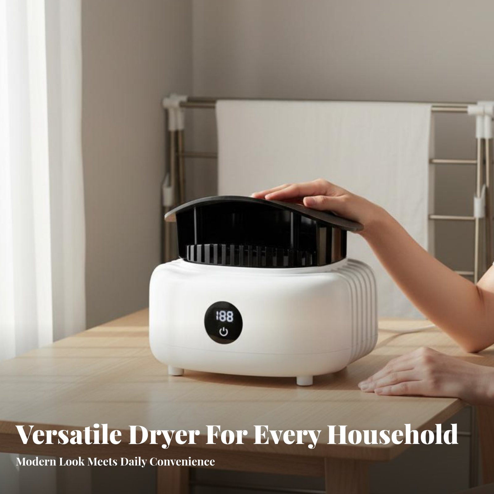 ポータブル衣類乾燥機 簡単組み立て 電気衣類乾燥機 折りたた - Laundry のレビューと価格