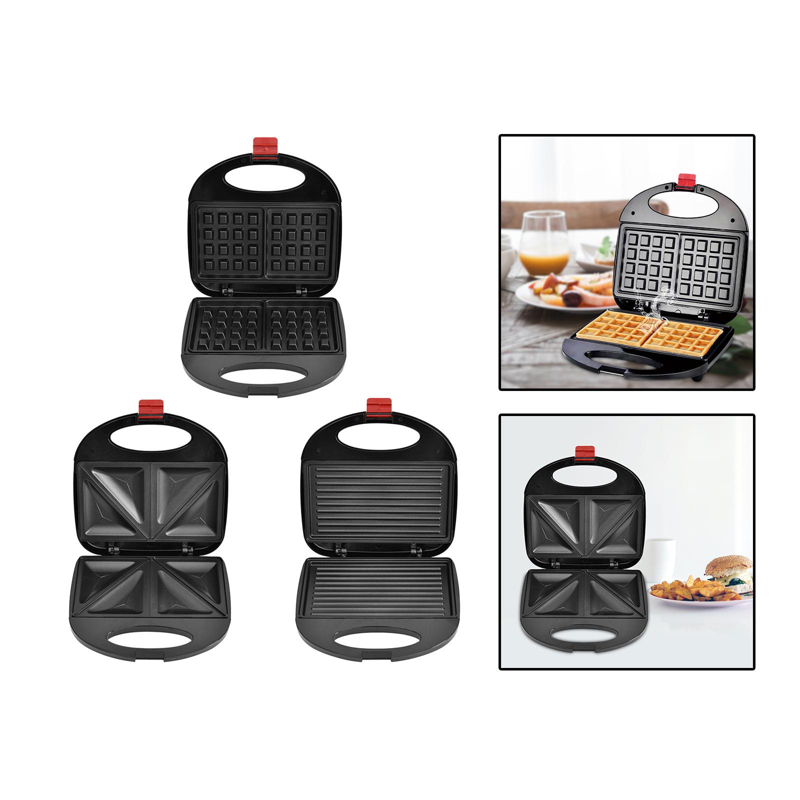 ミニワッフルメーカーマシンテフロン加工プレートキッチンツール - Mini Waffle Maker Machine のレビューと価格