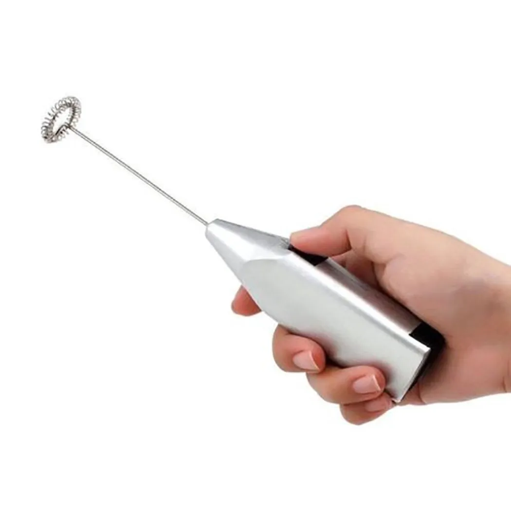 家庭用ミニステンレス鋼電動ハンドヘルド卵ビーターカプチーノラ - Electric Milk Frother Handheld のレビューと価格