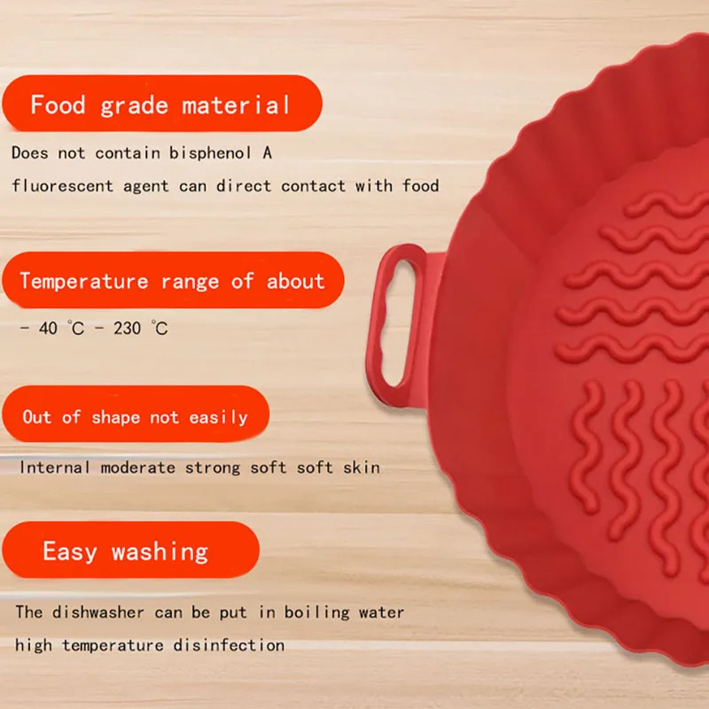 エアフライヤーシリコンライナー エアフライヤーシリコンポット - Air Fryer Silicone Pot Liner のレビューと価格