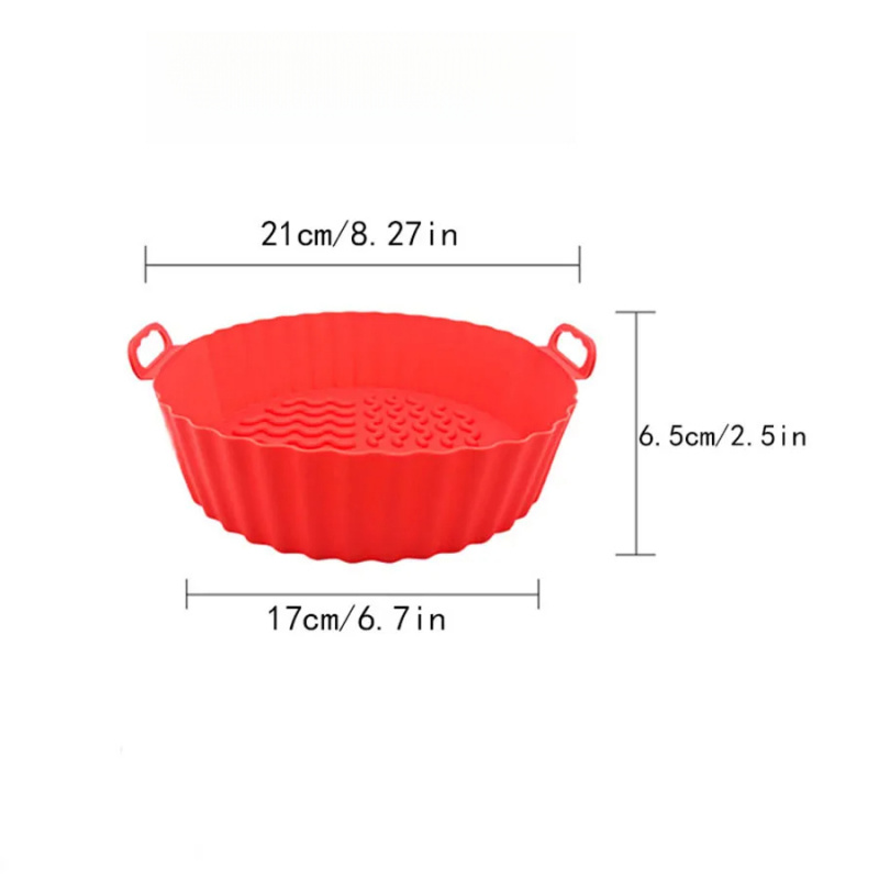 エアフライヤーシリコンライナー エアフライヤーシリコンポット - Air Fryer Silicone Pot Liner のレビューと価格