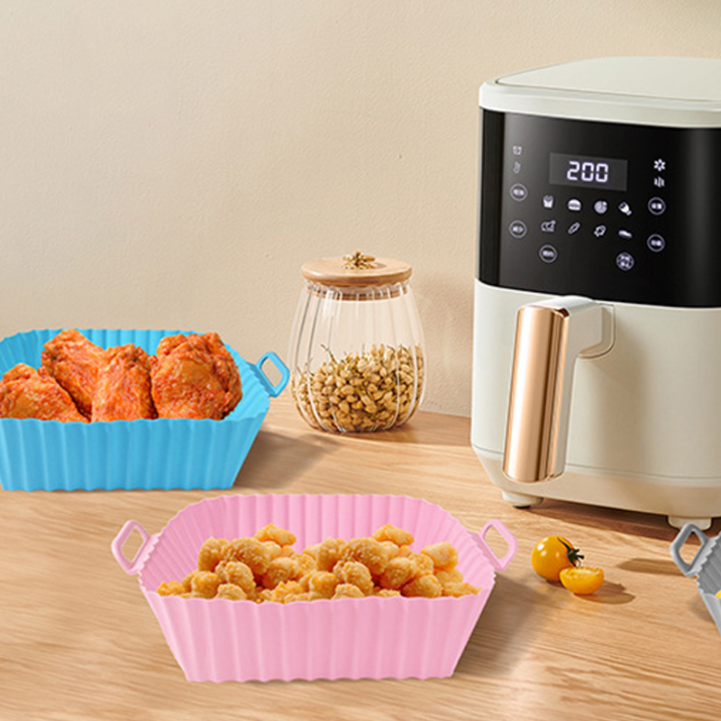 シリコンフライヤーモールド エアフライヤーシリコンライナーポ - Air Fryer Silicone Pot Liner のレビューと価格